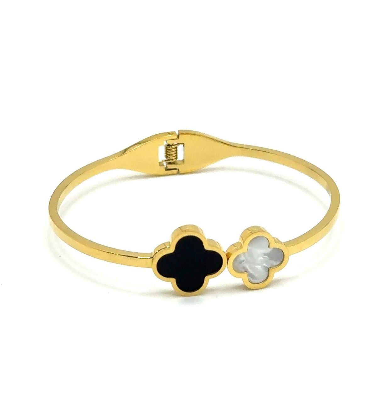 Gold Clover Bracelet for Women